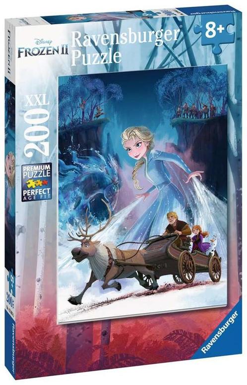 Frozen 2 - Het Mysterieuze Bos Puzzel (200 XXL stukjes) |, Hobby en Vrije tijd, Denksport en Puzzels, Nieuw, Verzenden
