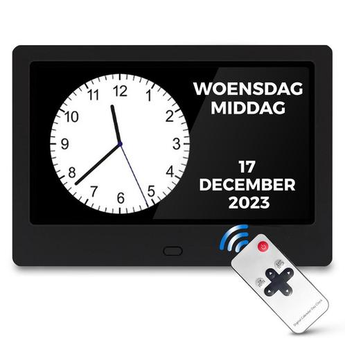 Retourdeal - My Green Deal - Dementieklok - Kalenderklok, Huis en Inrichting, Overige Huis en Inrichting, Nieuw, Verzenden