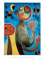Kunstdruk Joan Miro - Les echelles en roue 60x80cm, Verzenden, Nieuw