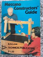 Meccano constructors’ guide (B.N. Love), Boeken, Hobby en Vrije tijd, Gelezen, B.N. Love, Verzenden, Overige onderwerpen
