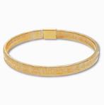 Gouden Geweven Stretch armband, Nieuw