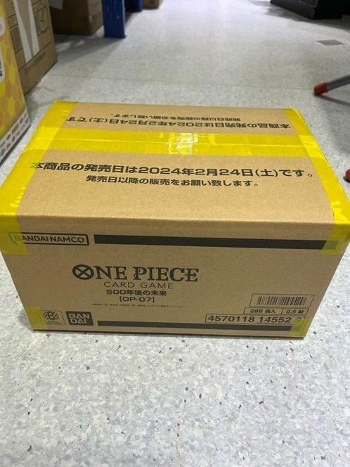 Bandai Case - One Piece - OP-07 500 Years IN the Future, Hobby en Vrije tijd, Verzamelkaartspellen | Overige