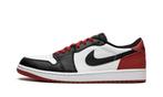 Jordan 1 Retro Low OG Black Toe - maat 47.5 (Sneakers), ["Jordan","Nike","Nike Jordan","Air Jordan"], Verzenden, Zwart, Nieuw