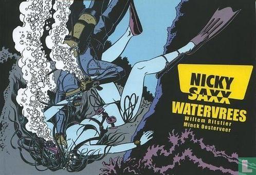 Nicky Saxx - Watervrees (strips, Ritstier, Willem), Boeken, Stripboeken, Gelezen, Eén stripboek, Verzenden