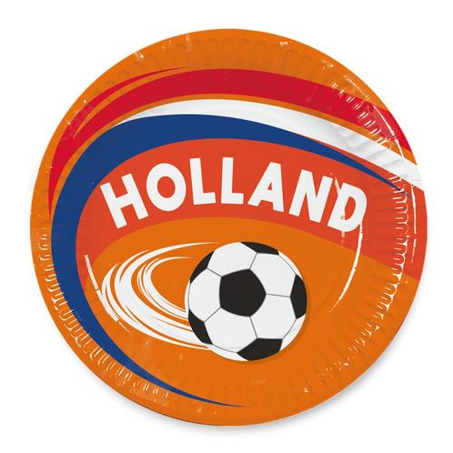 Borden Holland 23cm 8st, Hobby en Vrije tijd, Feestartikelen, Nieuw, Verzenden
