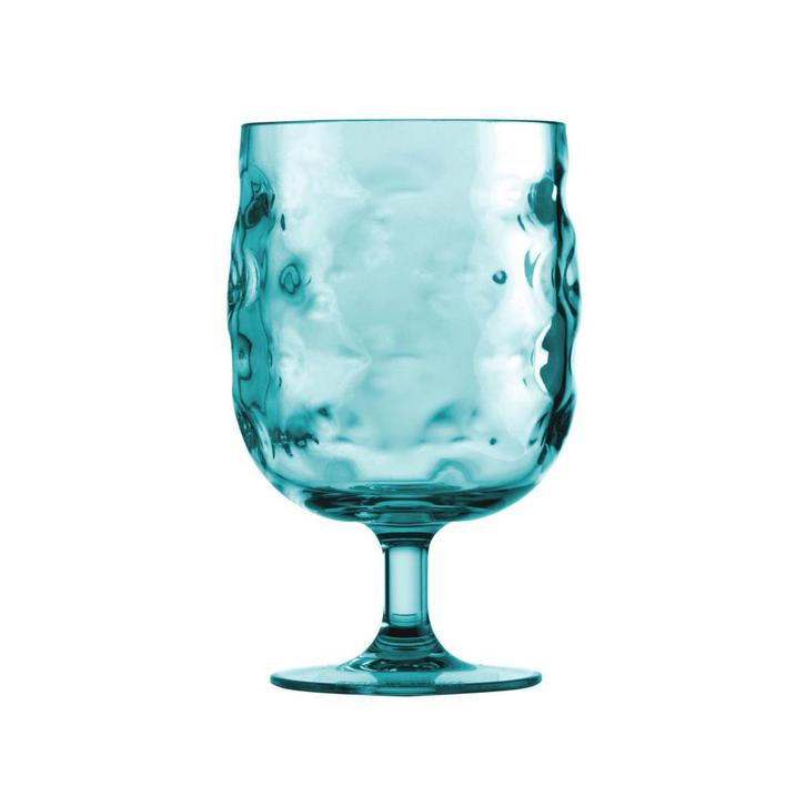 Scheepsservies Moon Zes Wijnglazen Turquoise, Watersport en Boten, Accessoires en Onderhoud, Nieuw, Ophalen of Verzenden