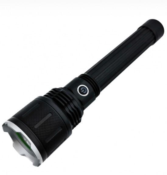 Tactical Led Zaklamp - Oplaadbare Looplamp - Werklamp 1000 L, Doe-het-zelf en Verbouw, Bouwverlichting, Overige typen, Nieuw, Ophalen of Verzenden
