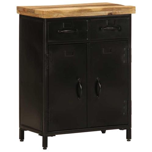 vidaXL Dressoir 55x30x71 cm massief mangohout, Huis en Inrichting, Kasten | Dressoirs, 50 tot 75 cm, Nieuw, Minder dan 50 cm, Overige houtsoorten