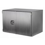 Onderbouwkist Tilbox RVS Overlap Deuren 1000x500x500 mm, Verzenden, Nieuw