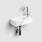 Fonteinset Clou InBe 36x18x9 Keramiek Wit (incl. Kraan, Ophalen of Verzenden, Nieuw, Chroom, Overige typen