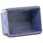Stapelbak kunststof  L: 600, B: 400, H: 315 (mm) blauw, Doe-het-zelf en Verbouw, Kratten en Dozen, Nieuw, Ophalen of Verzenden