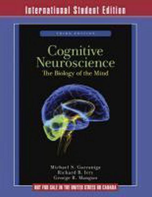 Cognitive Neuroscience, 9780393111361, Boeken, Studieboeken en Cursussen, Zo goed als nieuw, Verzenden