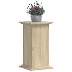 Plantenstandaard 33x33x60 cm bewerkt hout sonoma eikenkle..., Tuin en Terras, Verzenden, Nieuw