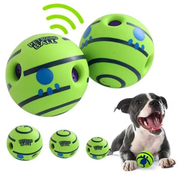 Interactieve Hondenspeelbal –Giggle Geluidsbal Binnen en Bui, Dieren en Toebehoren, Honden-accessoires, Nieuw, Verzenden
