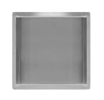 Wiesbaden Sunk inbouwnis 30 x 30 x 7 cm RVS 33.4180, Ophalen of Verzenden, Nieuw, Rvs, Bad