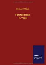 Forstzoologie.by Altum, Bernard New   ., Verzenden, Zo goed als nieuw, Altum, Bernard