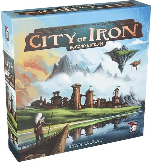 City of Iron - Second Edition | Red Raven Games -, Hobby en Vrije tijd, Gezelschapsspellen | Bordspellen, Nieuw, Verzenden