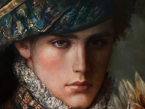 Yaseneva Sveta - The Secret of the Wild Lotus, Antiek en Kunst, Kunst | Schilderijen | Modern