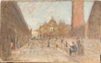 Emilio Gola (1851-1923), Toegeschreven aan - Venezia, Antiek en Kunst