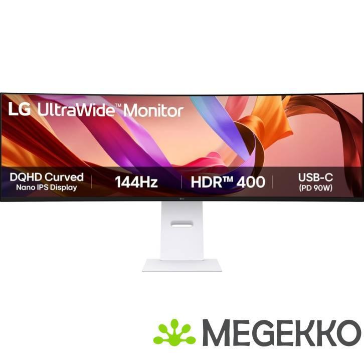 LG 49U950A-W 49  Ultrawide Quad HD Nano IPS 144Hz USB C, Computers en Software, Monitoren, Nieuw, Verzenden