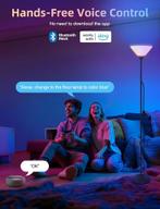 Vloerlamp - Staande lamp LED - 175 cm - Grijs - Aigostar •, Huis en Inrichting, Verzenden, Nieuw