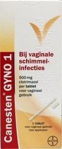 Canesten Gyno 1-daags tablet, Diversen, Verzenden, Nieuw