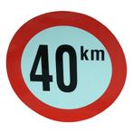 Novio Markeringsbord 40km/h voor België Ø210 wit met rode, Ophalen of Verzenden, Nieuw
