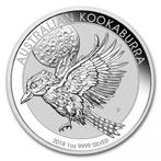 Kookaburra 1 oz 2018 (500.000 oplage), Postzegels en Munten, Munten | Oceanië, Zilver, Losse munt, Verzenden