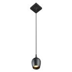 Zwarte badkamer hanglamp modern, Preston, IP44, Huis en Inrichting, Lampen | Hanglampen, Nieuw, Modern, Ophalen of Verzenden, Metaal