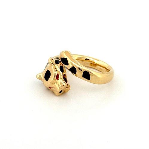 Zonder Minimumprijs - Handmade - Ring - Pantera - 3 g - 18, Sieraden, Tassen en Uiterlijk, Ringen