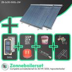 Complete zonneboilerset - 2x 30HP + Tapwaterboiler 500L, Hoog rendement (Hr), Overige typen, Nieuw, 150 cm of meer