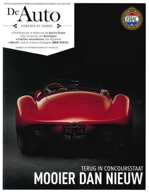 2017 DE AUTO MAGAZINE 06 NEDERLANDS, Boeken, Auto's | Folders en Tijdschriften