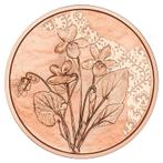 Oostenrijk 10 Euro Viooltje 2024 UNC, Verzenden