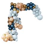 Groen Gouden Ballonnenboog Chroom XL DIY Set, Verzenden, Nieuw