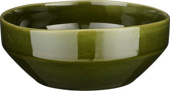 2dekans | Mica Decorations Rhea Schaal - Ø23 cm - Keramiek -, Huis en Inrichting, Woonaccessoires | Overige, Zo goed als nieuw