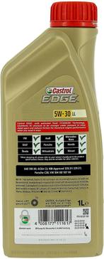 Castrol 5W30 LL Longlife 1L Edge 15665F Motorolie VW 504...., Ophalen of Verzenden, Nieuw