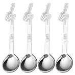 Bialetti koffielepels RVS 4 stuks (barista tools), Ophalen of Verzenden, Nieuw