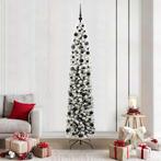 vidaXL Kunstkerstboom Groen 210 cm PVC en Staal en Kunststof, Diversen, Kerst, Verzenden, Nieuw