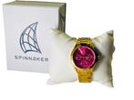 Veiling - Spinnaker | Multifunctie Horloge met Magenta Wijze, Nieuw