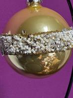 Esse Italia: mat gouden kerstballen met in het midden een, Diversen, Kerst, Nieuw