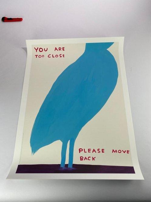 David Shrigley (1968) - You are too close, Antiek en Kunst, Antiek | Overige Antiek
