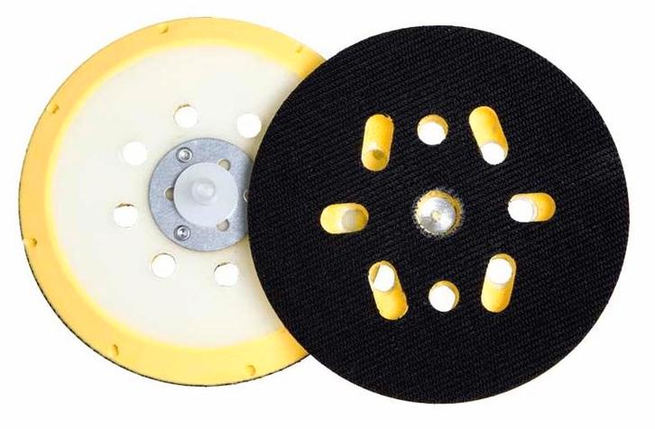 Hamach Schuurpad 150 mm zacht 6 + 1 gaten voor schuurmachine, Doe-het-zelf en Verbouw, Schildersmaterialen, Nieuw, Ophalen of Verzenden