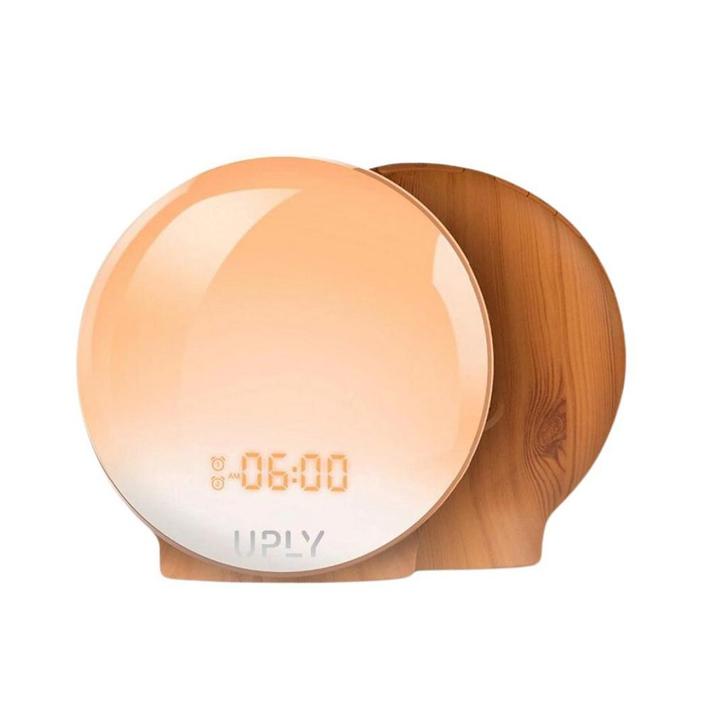 2dekans | UPLY Wake Up Light - Smart Clock Met USB, Witgoed en Apparatuur, Wekkers, Zo goed als nieuw, Ophalen of Verzenden