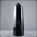 Natuurlijke zwarte toermalijn obelisk Wachter van kracht en