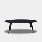 Tafel Ovaal Eikenhout - Hout Onderstel - Donker Eiken, Huis en Inrichting, Tafels | Eettafels, Nieuw