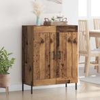 vidaXL Dressoir Oud Hout 69,5 x 34 x 90 cm Gemonteerd hout, Verzenden, Nieuw, Overige houtsoorten, Minder dan 50 cm