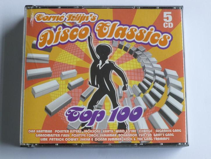 Corne Klijns Disco Classics Top 100 (5 CD), Cd's en Dvd's, Cd's | Dance en House, Zo goed als nieuw, Verzenden