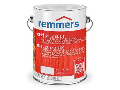 Remmers Remmers hk lazuur 2,5 liter, ebben, Doe-het-zelf en Verbouw, Verf, Beits en Lak, Nieuw, Verzenden
