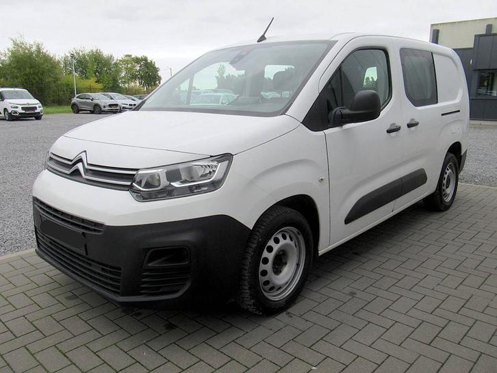 Veiling: Citroën Berlingo BlueHDi Diesel 2020, Auto's, Bestelauto's, Handgeschakeld, BTW verrekenbaar, Diesel, Wit, Gebruikt, Citroën