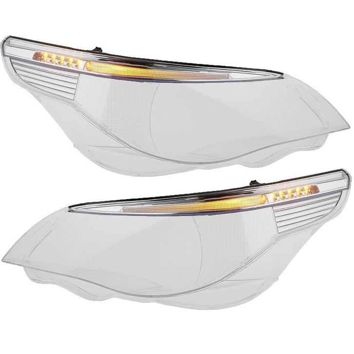 Koplampglas Incl Positie Licht BMW 5 Serie E60 E61 B2300, Auto-onderdelen, Verlichting, Nieuw, BMW